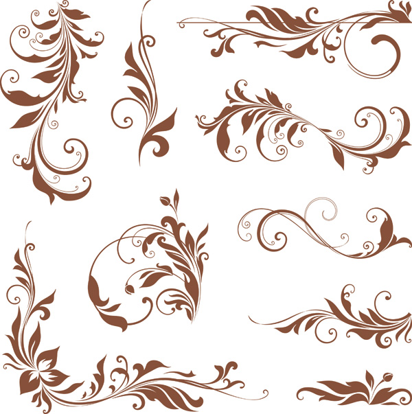 free vector Common pattern vector 2